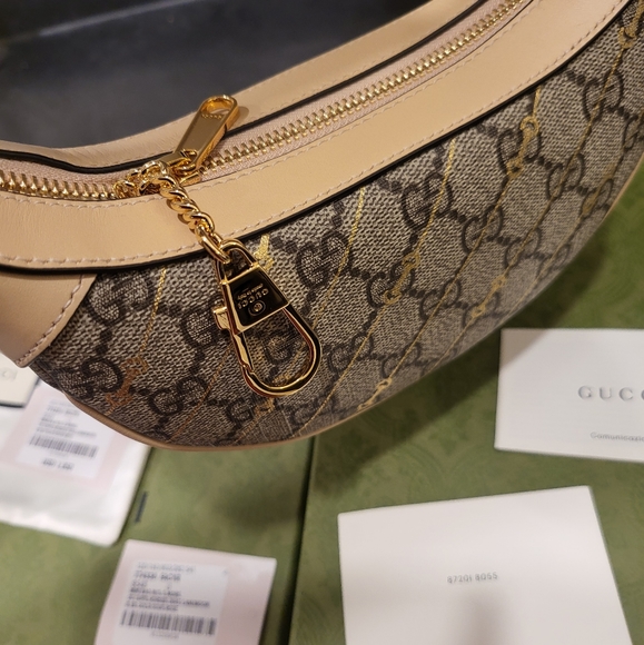 Authentic Gucci Ophidia Mini Bag with Horsebit Print - Picture 7 of 15
